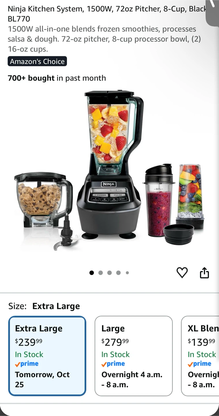 Ninja Professional Kitchen System BL770