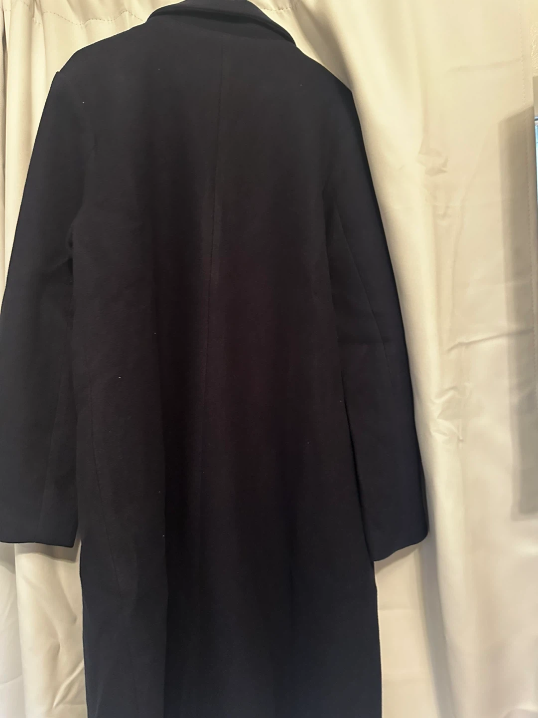 IDEALSANXUN Navy Wool Blend Coat - photo 2