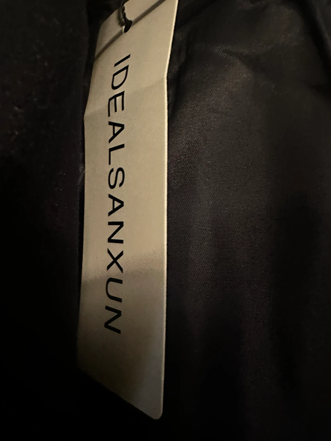 IDEALSANXUN Navy Wool Blend Coat - photo 3