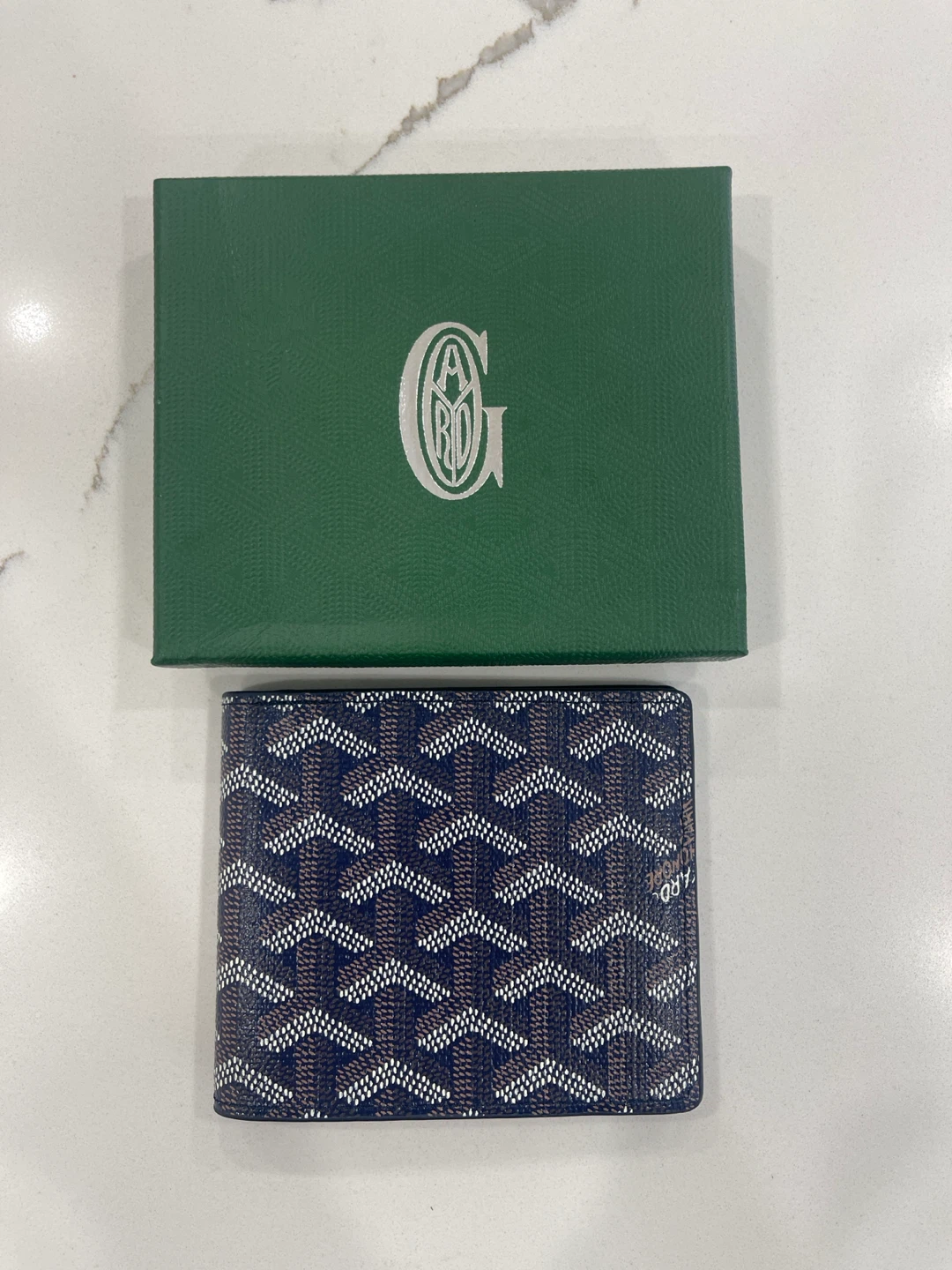Goyard Wallet in Blue
