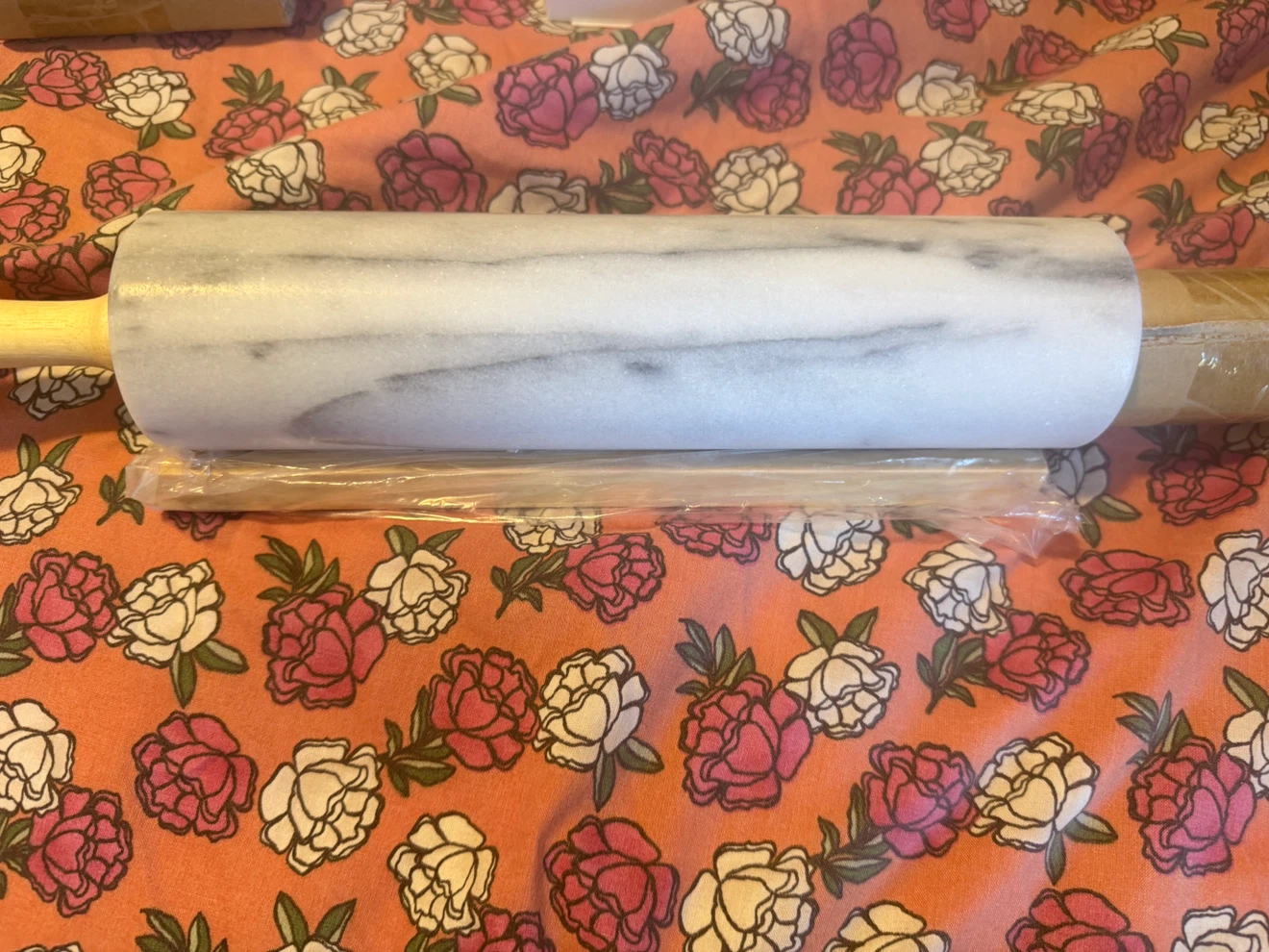 French Kitchen Marble Rolling Pin