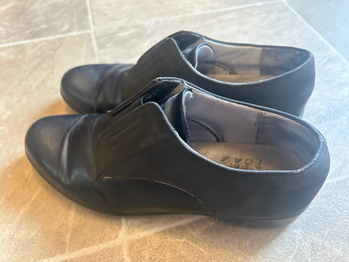 Black Slip-On Shoes - Life Stride Velocity