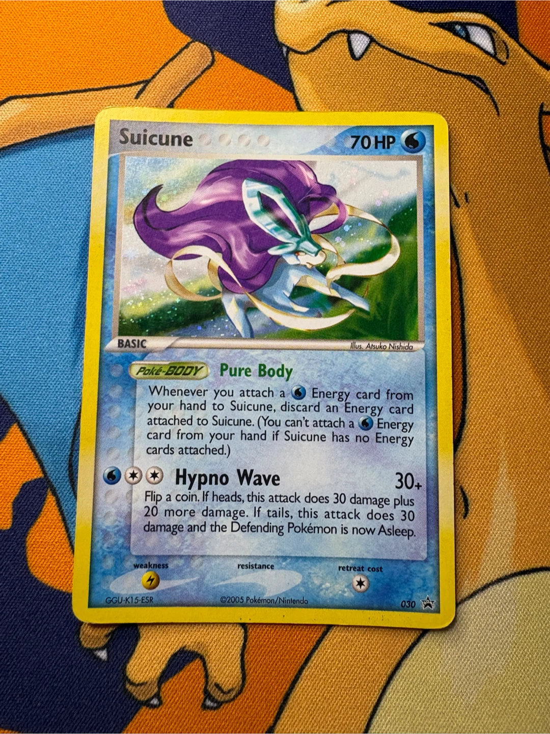 2005 Suicune Nintendo Tin Promo LP