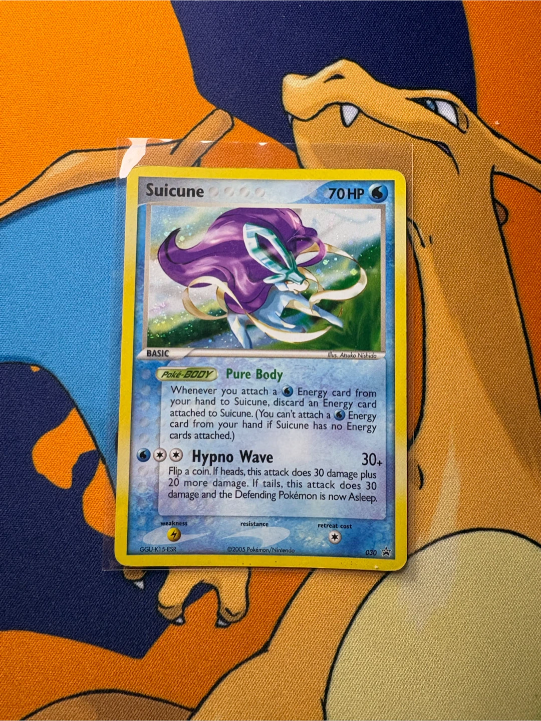 2005 Suicune Nintendo Tin Promo LP - photo 3