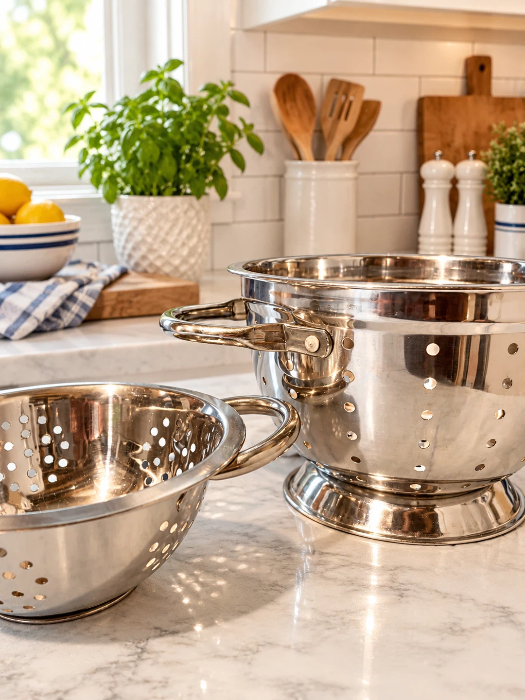 Stainless Steel Strainer Set