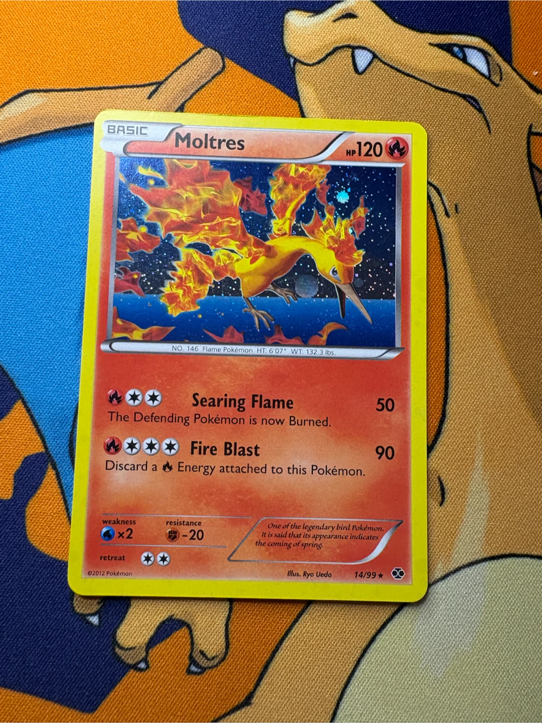 2012 Moltres 14/99 Next Destinies NM