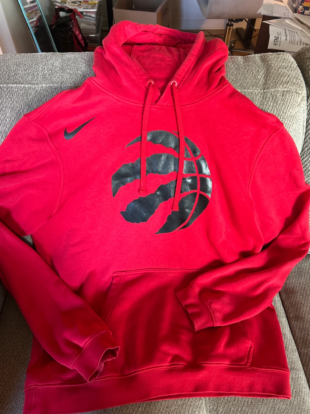 Nike Toronto Raptors Red Hoodie