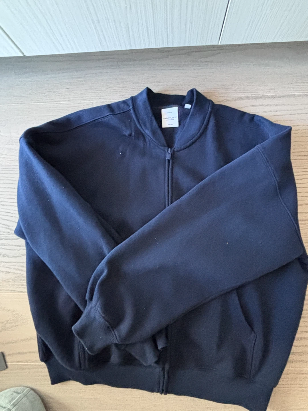 Aritzia Sweatfleece Mega Fit Zip-Up Hoodie