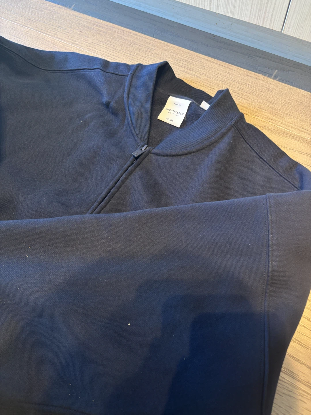 Aritzia Sweatfleece Mega Fit Zip-Up Hoodie - photo 2