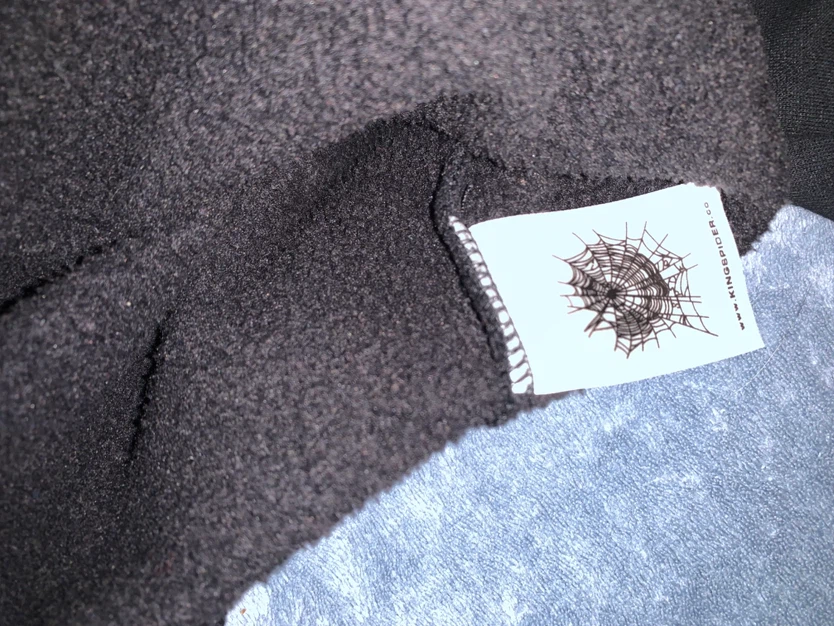 Sp5der Black Rhinestone Hoodie - photo 5