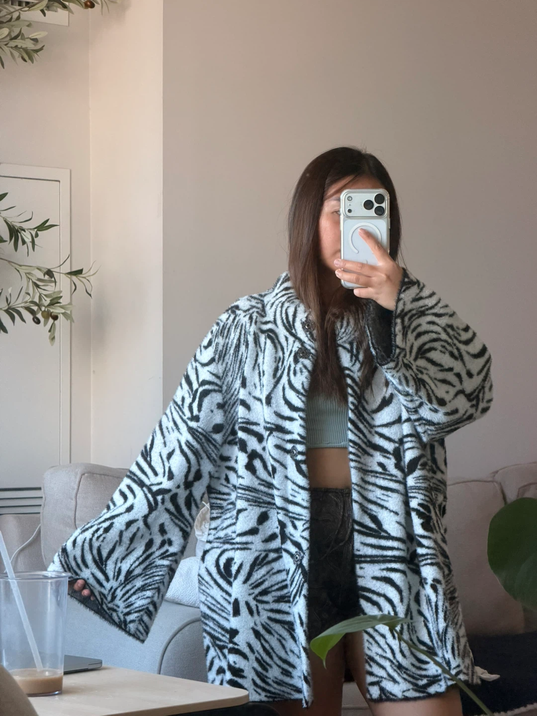 Joseph Ribkoff Zebra Print Jacket