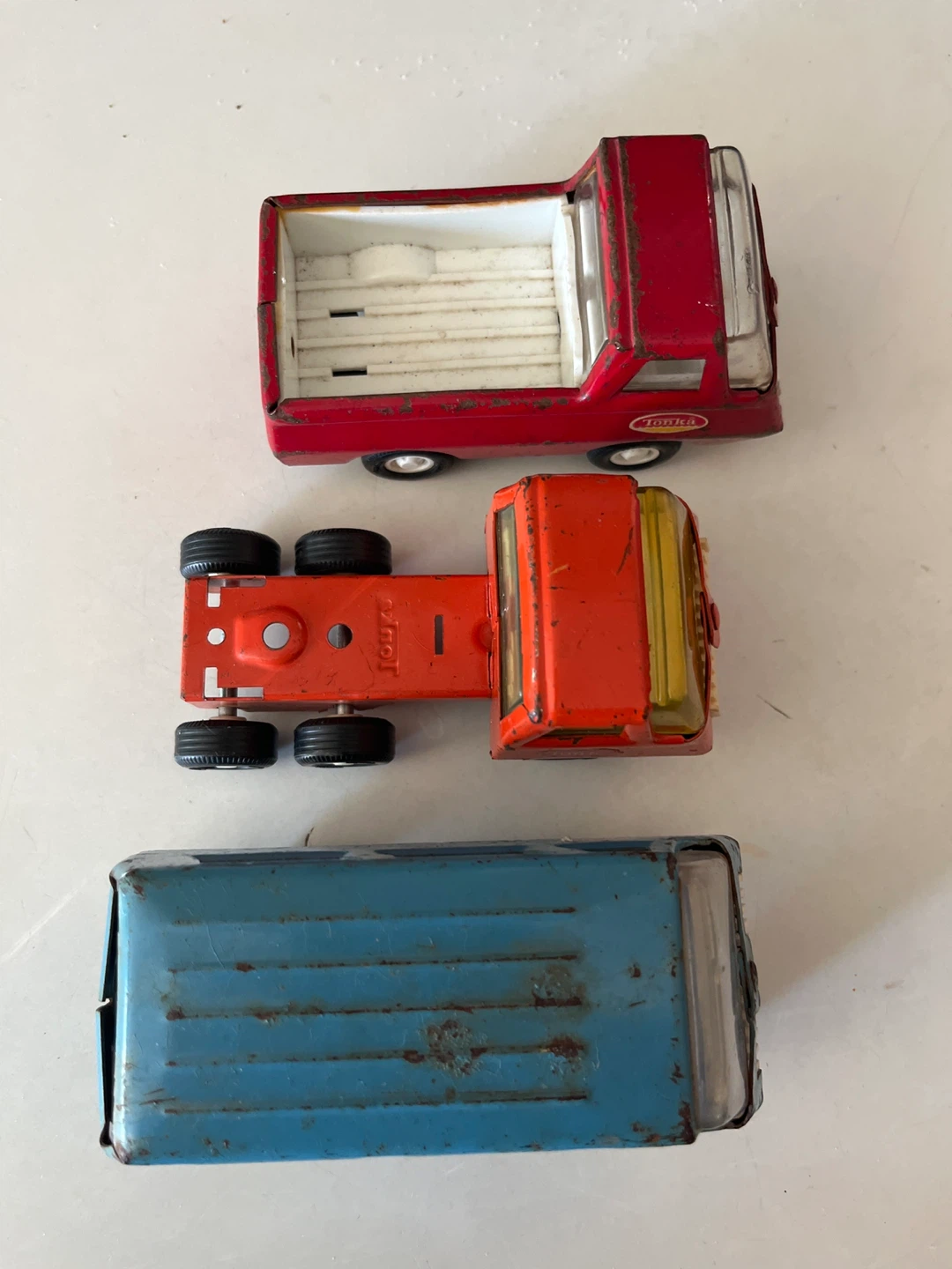 Vintage 1970s Tonka Truck Mixed Lot – Pressed Steel Made in USA - photo 3