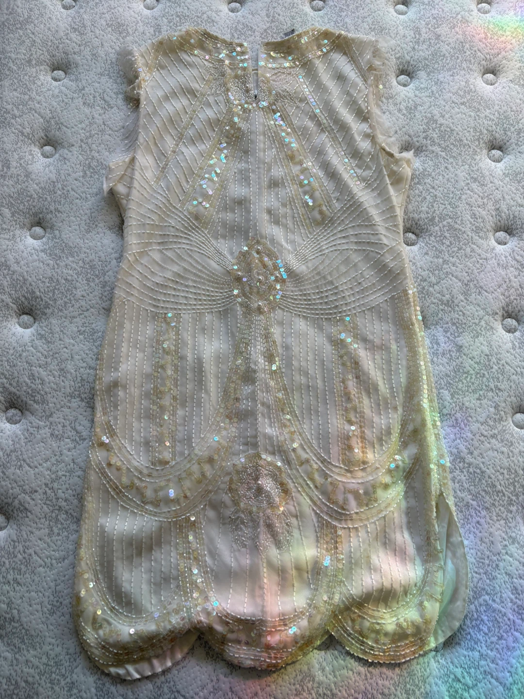 Carolyne Barton Beaded Dress Size 14 - photo 4