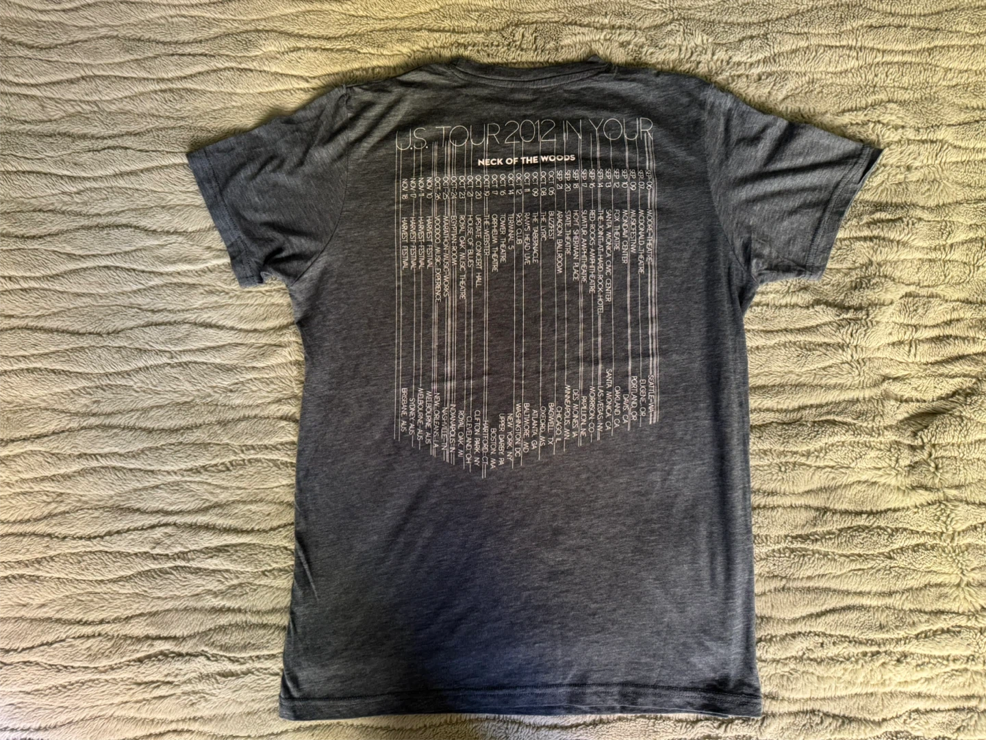 Silversun Pickups 2012 Tour T-Shirt - photo 2