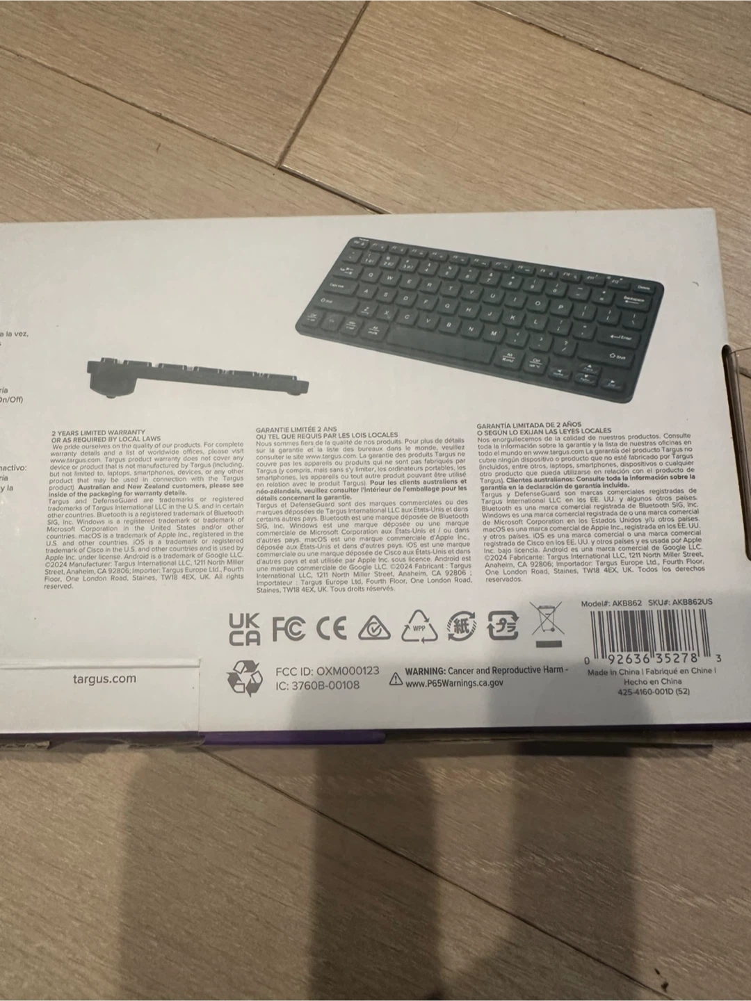 Targus Compact Multi-Device Bluetooth Keyboard - photo 3