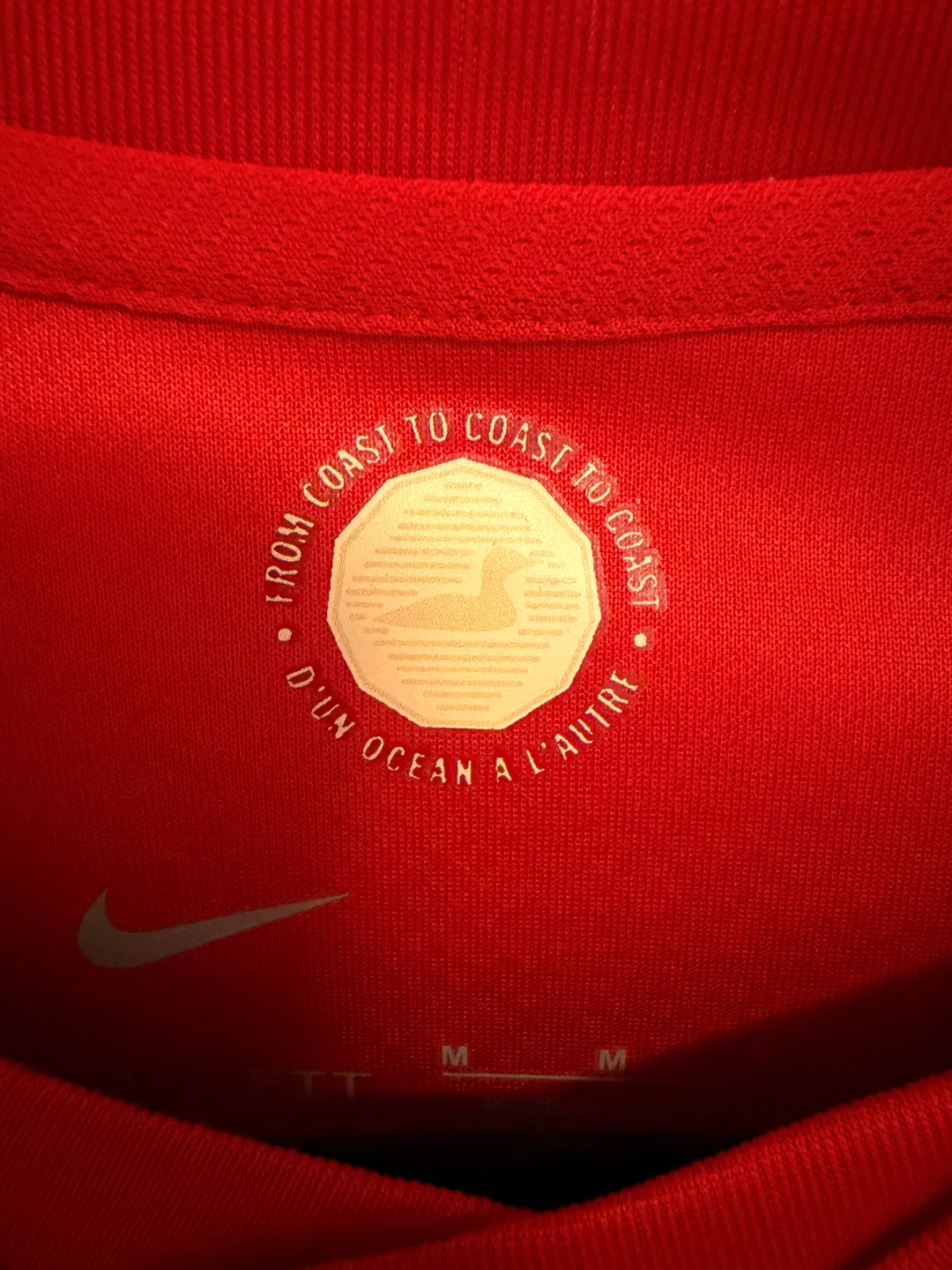 Nike Canada Soccer Jersey Alphonso Davies Size M - photo 3