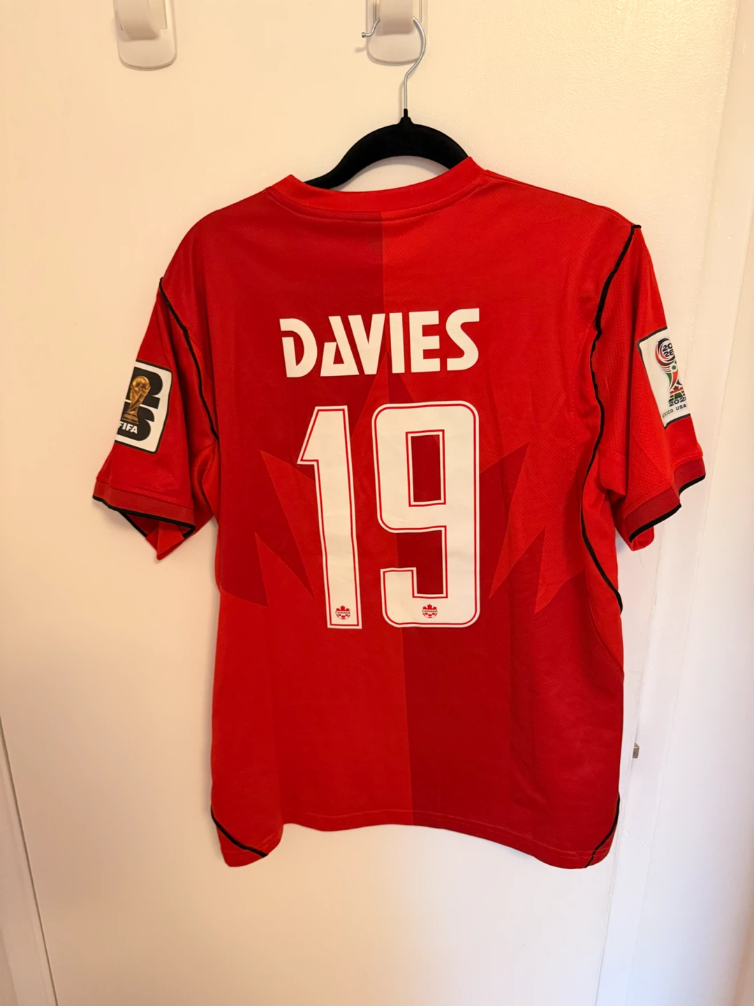 Nike Canada Soccer Jersey Alphonso Davies Size M - photo 4