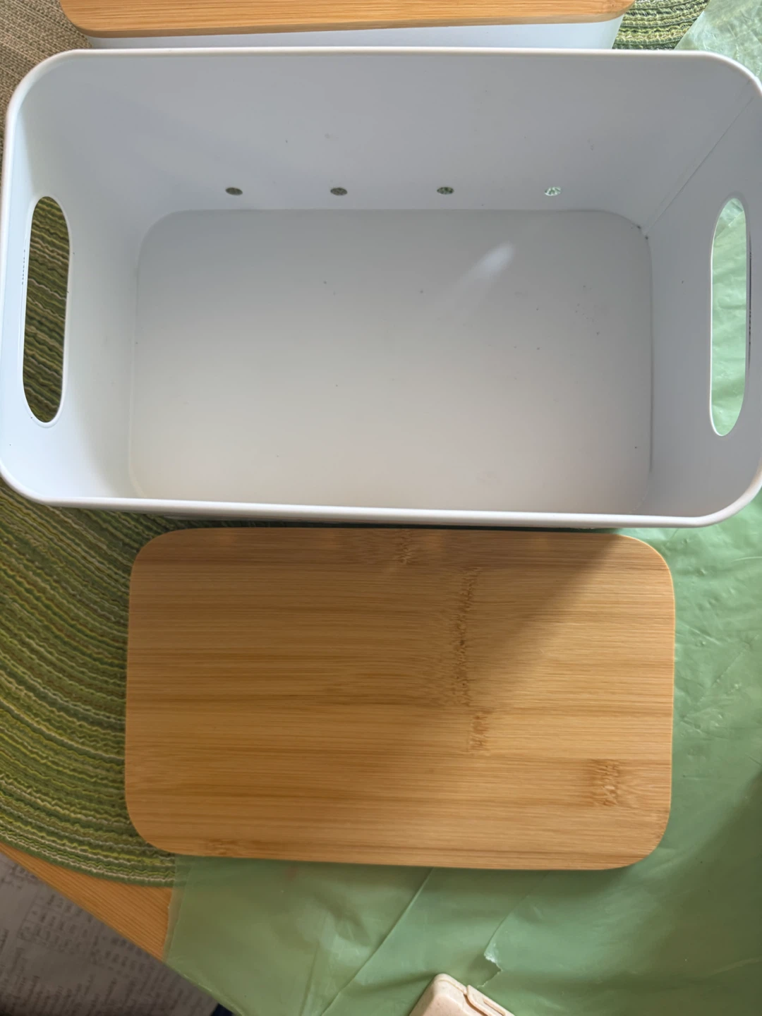 Set of 3 Metal Kitchen Storage Bins - photo 5