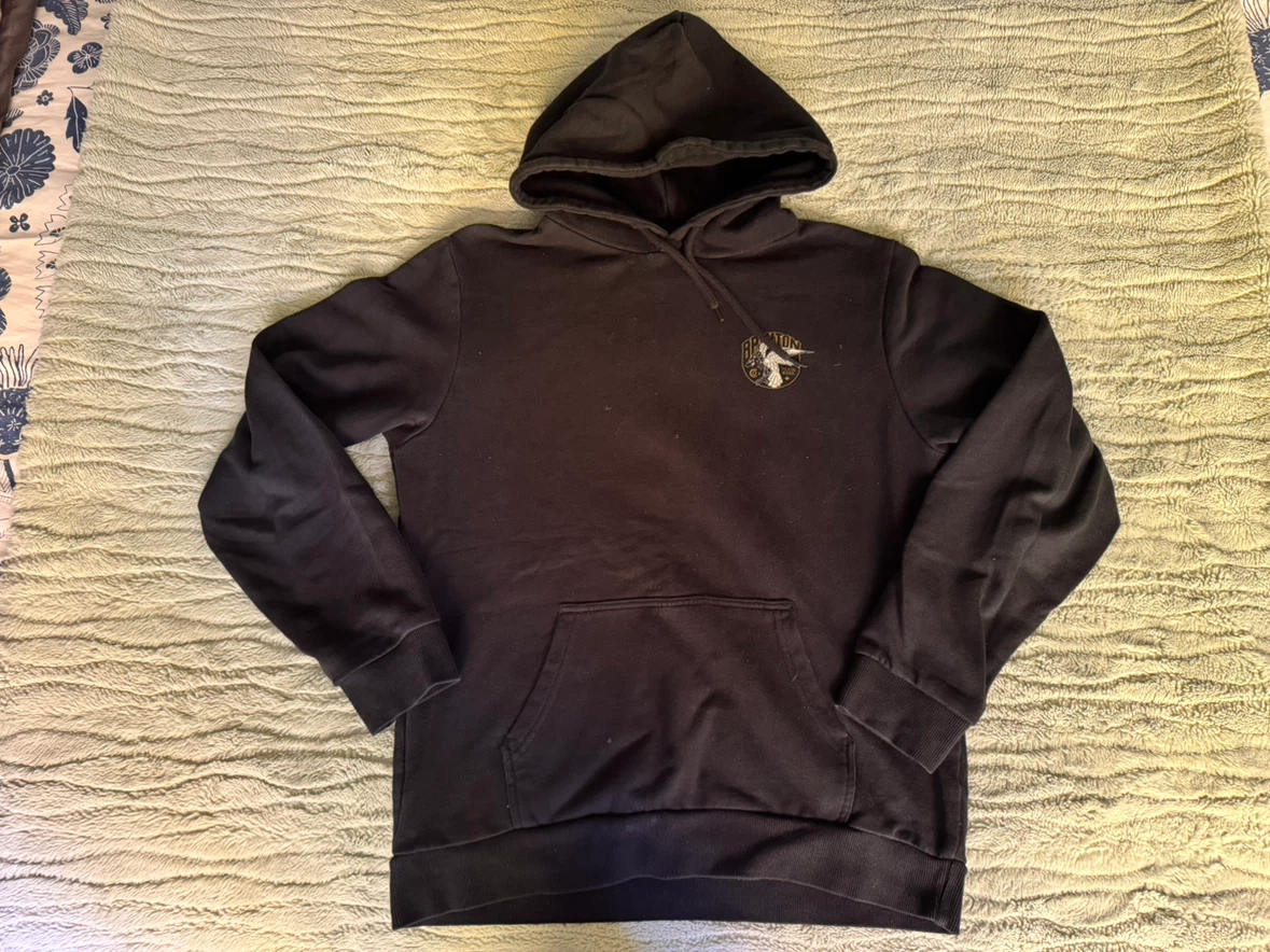 Brixton Graphic Hoodie - Black