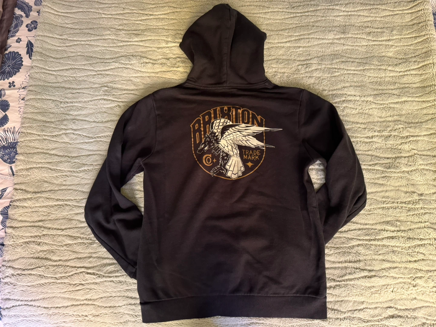 Brixton Graphic Hoodie - Black - photo 2