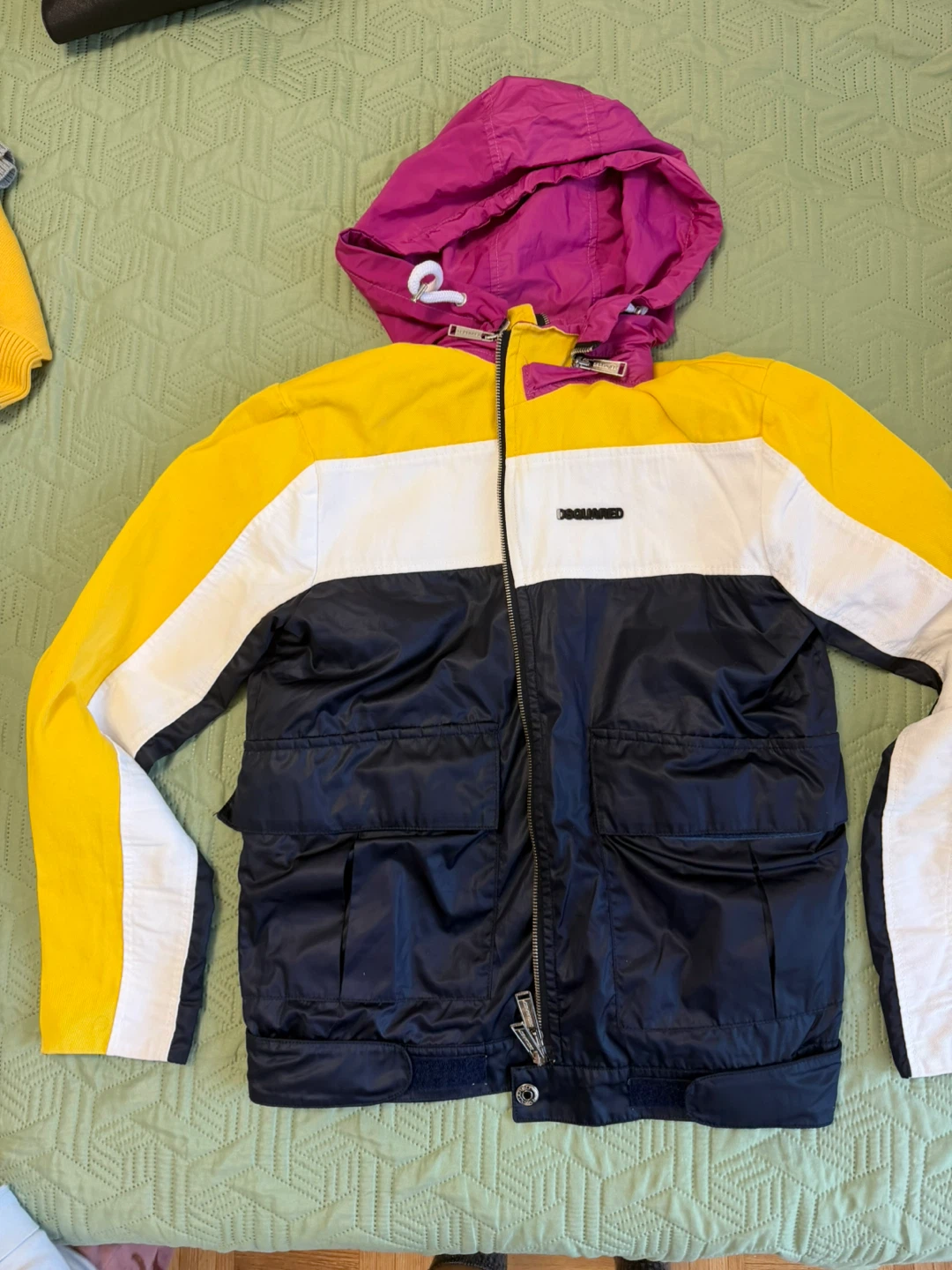 DSQUARED2 Colour-Block Hooded Jacket
