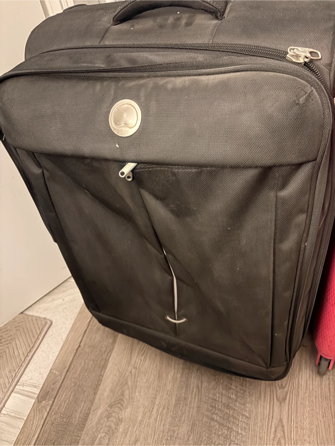 Delsey Black Suitcase
