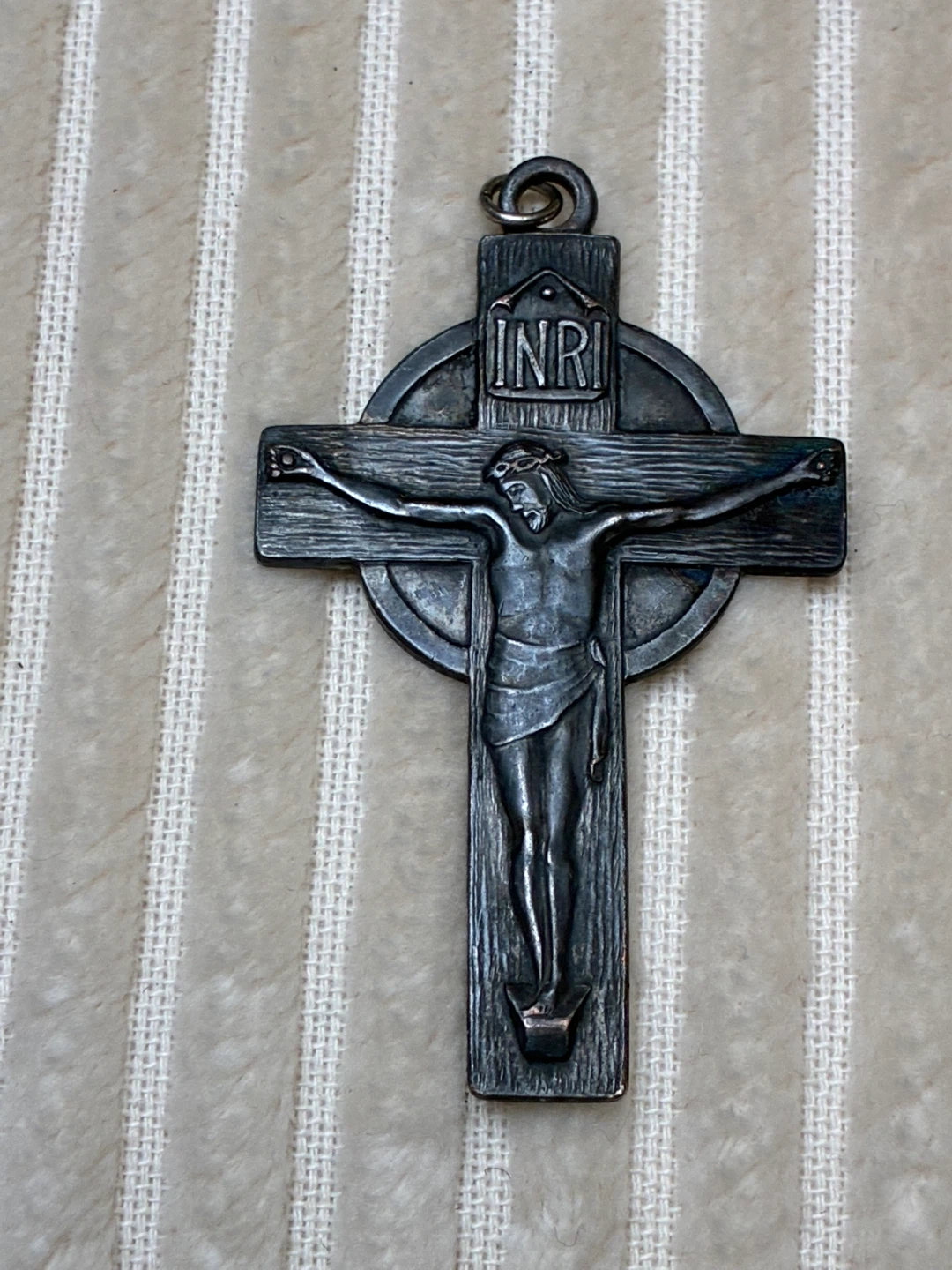Vintage Catholic Crucifix cross 1960s–70s Jesuit Martyrs Sarnia