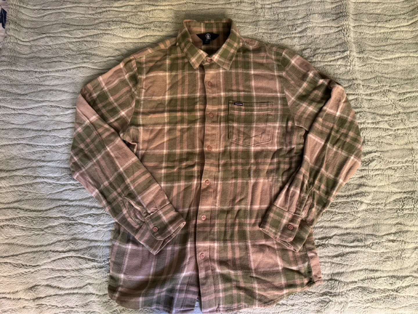 Volcom Plaid Flannel Shirt - photo 2