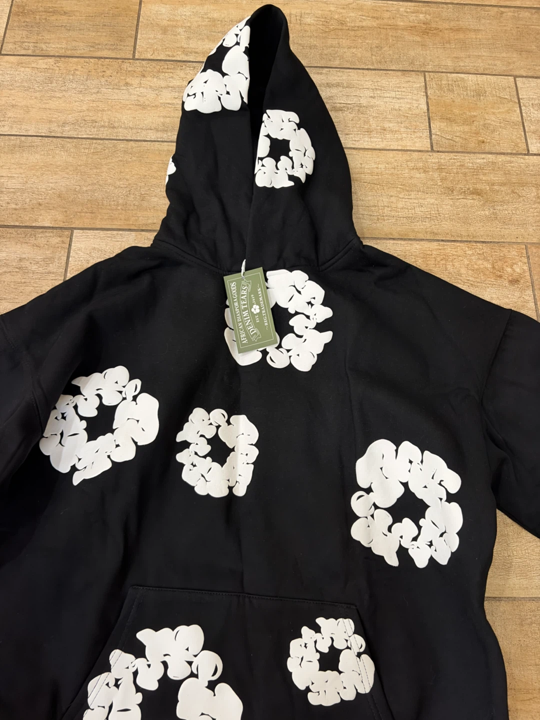 Denim Tears Floral Hoodie - photo 2