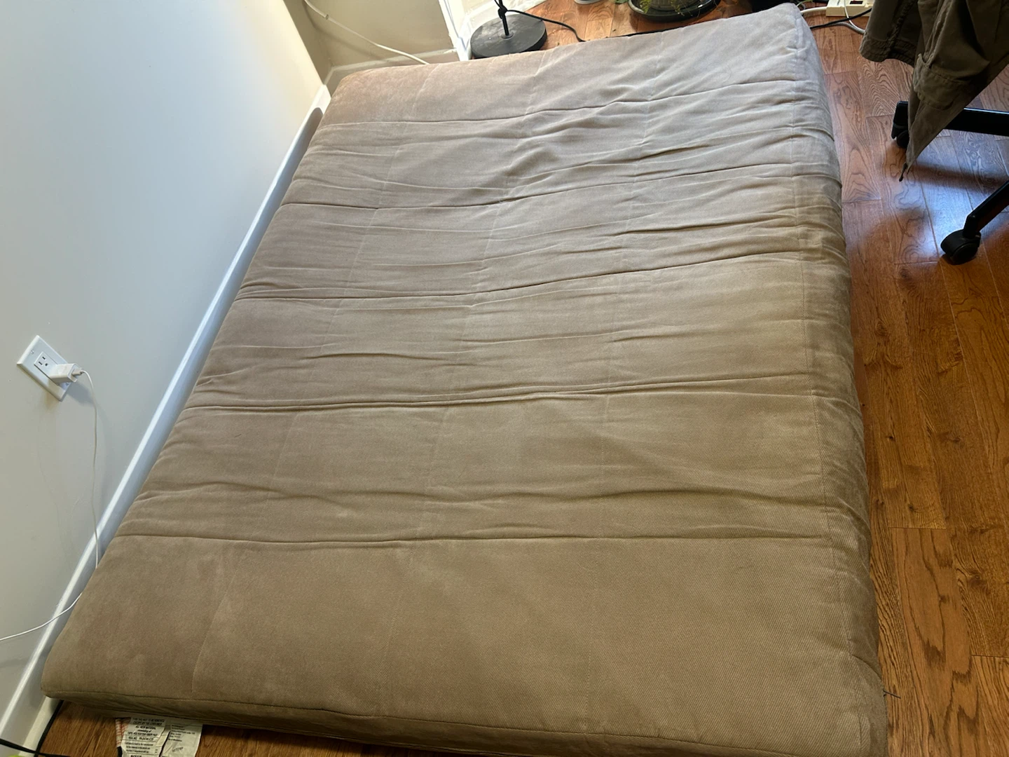 Tan Corduroy Futon - photo 2