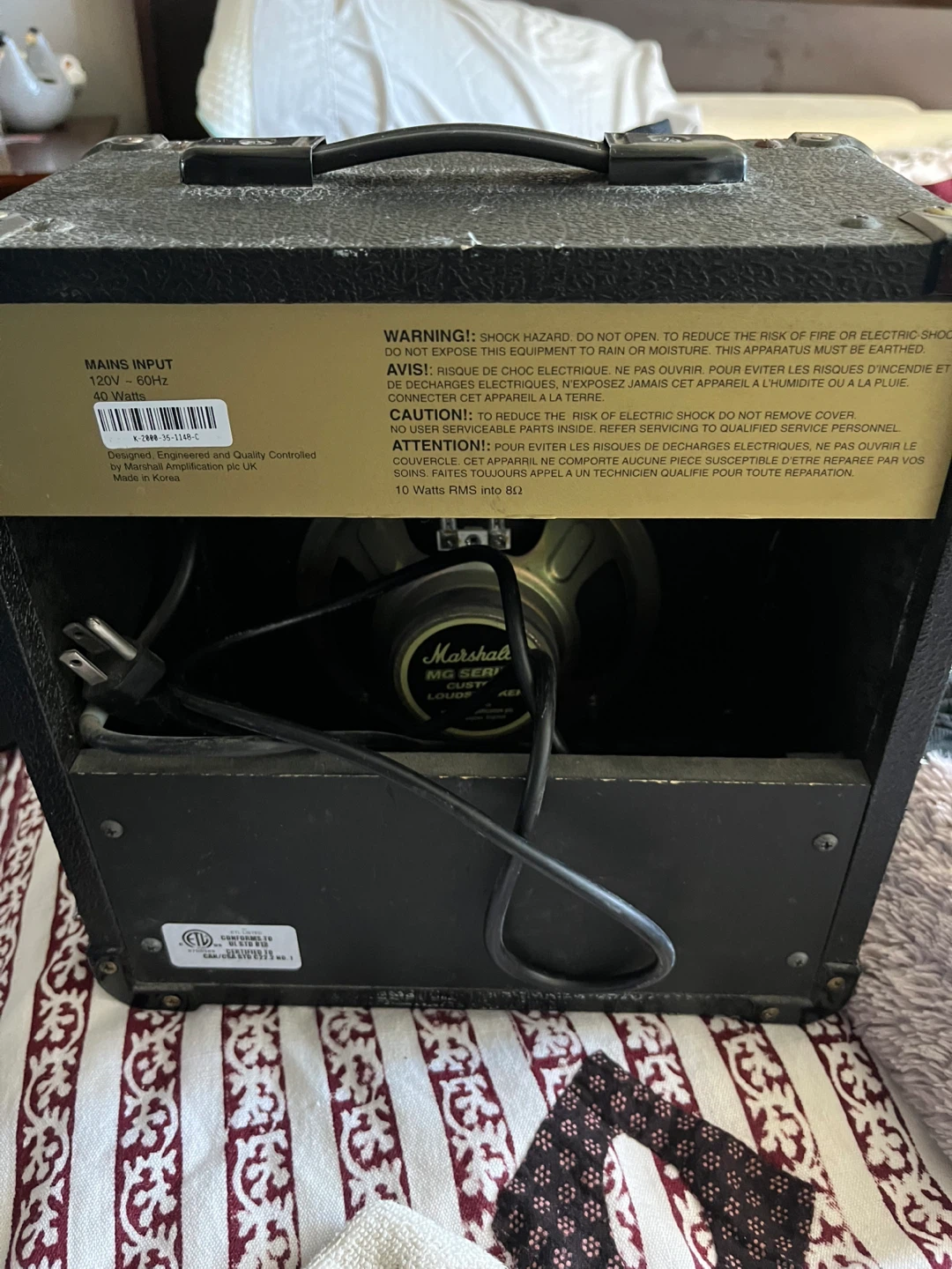 Marshall G10 Mk.II Guitar Amplifier - photo 3