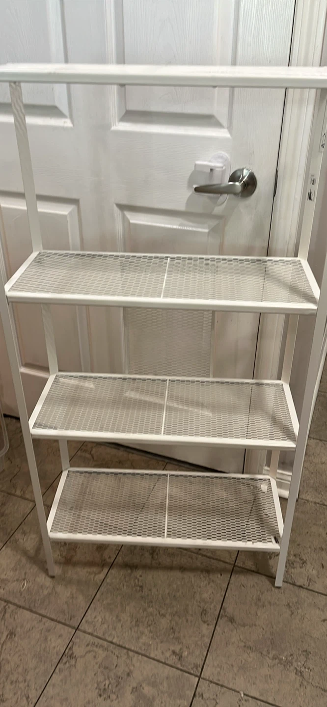 IKEA BAGGEBO Shelf Unit, White - photo 2