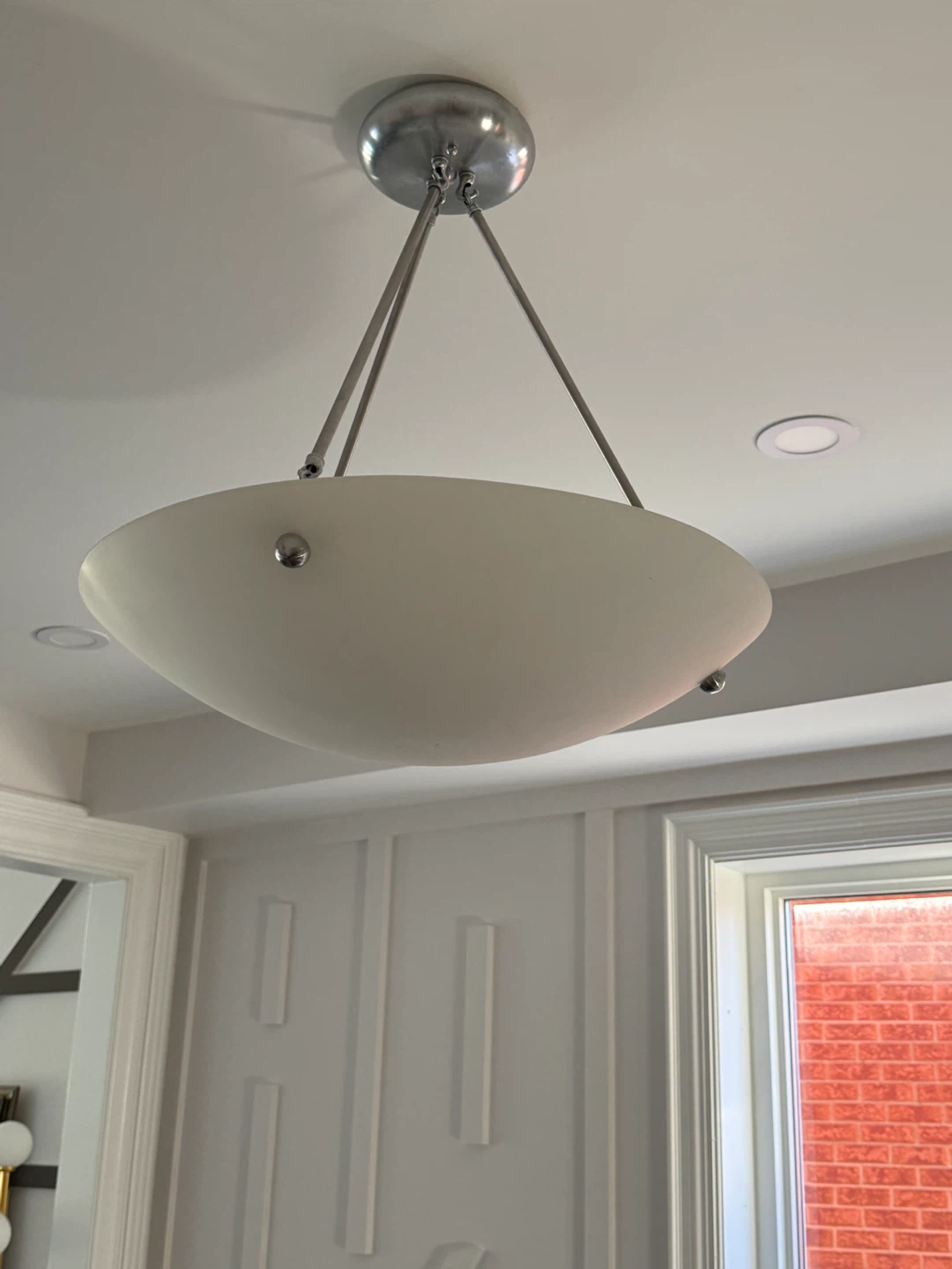Frosted Glass Ceiling Pendant Light