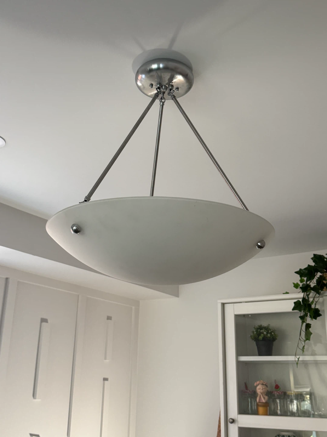 Frosted Glass Ceiling Pendant Light - photo 2