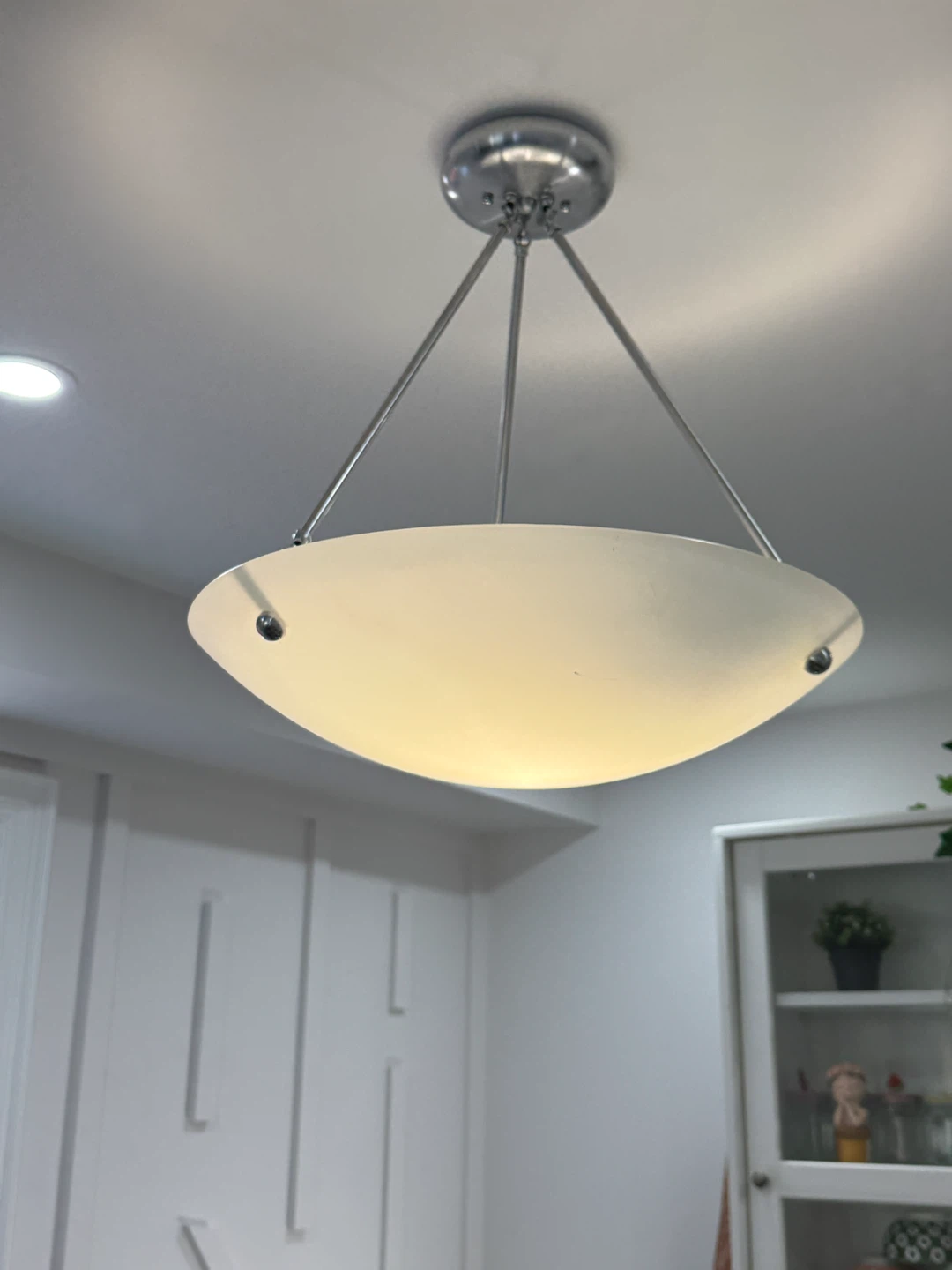 Frosted Glass Ceiling Pendant Light - photo 3