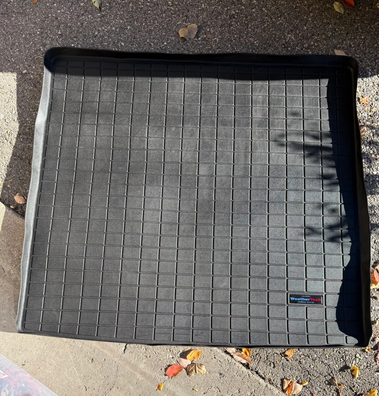 Black WeatherTech Cargo Liner Mat