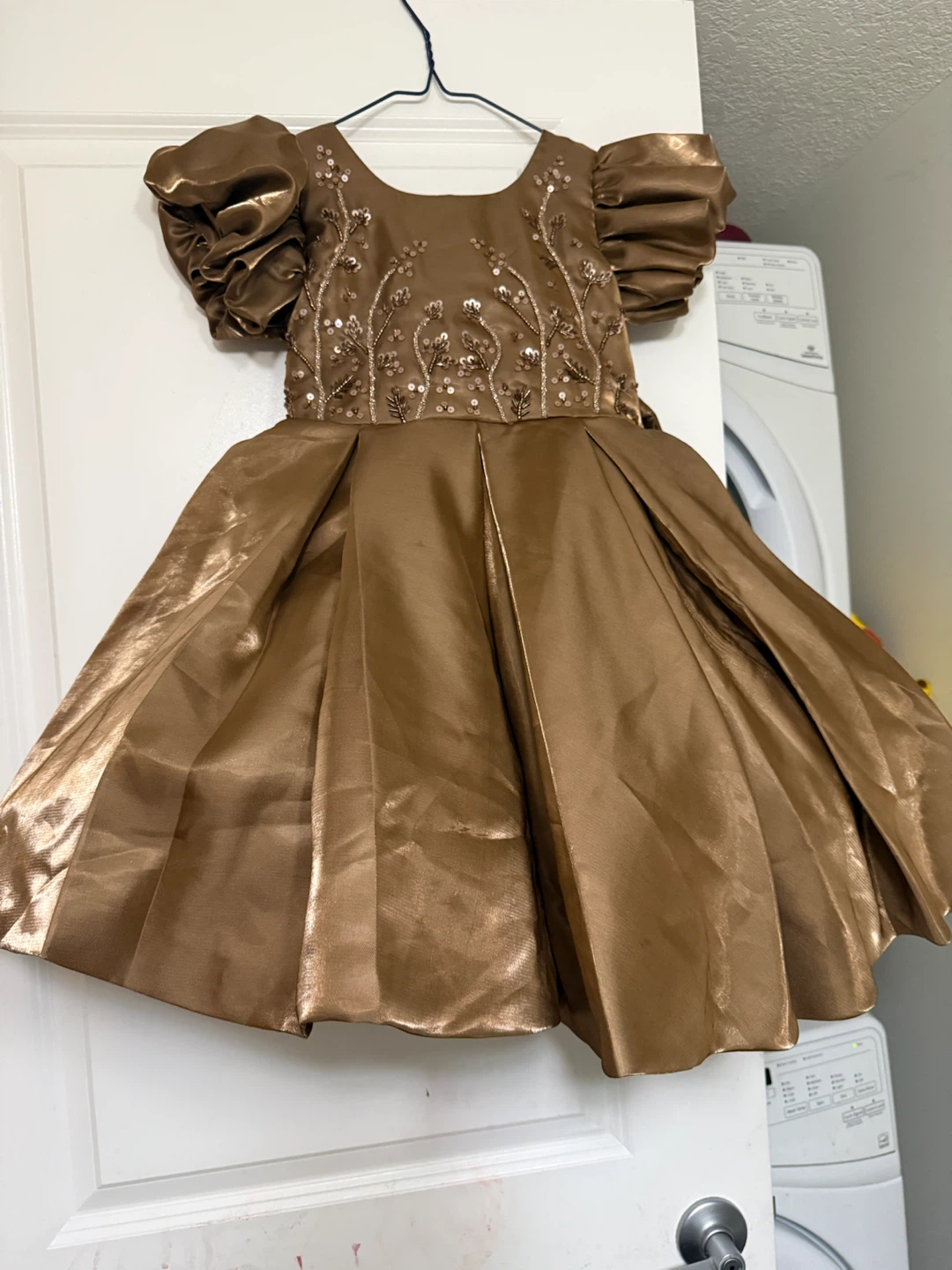Gold Girls Party Dress - photo 2