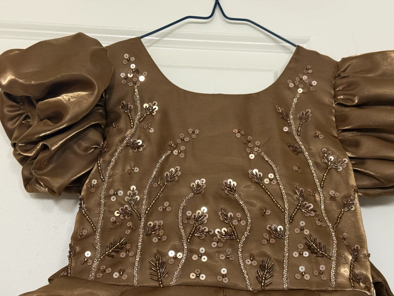Gold Girls Party Dress - photo 4