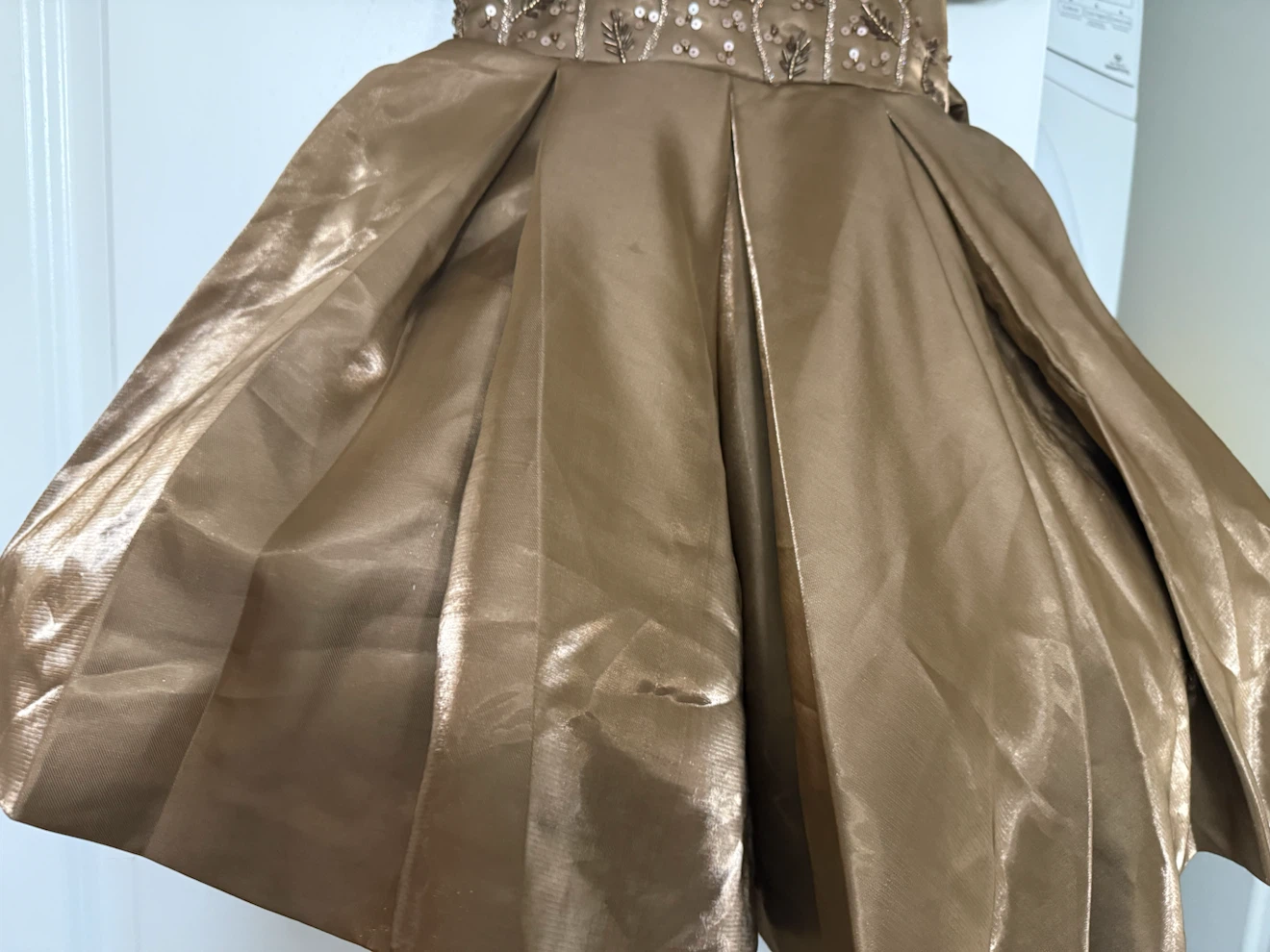 Gold Girls Party Dress - photo 5