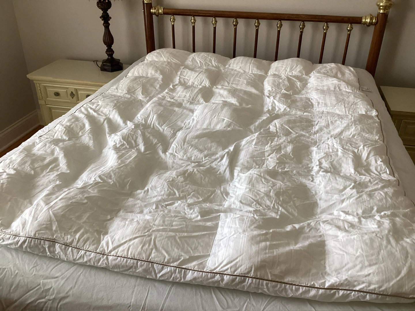 Fieldcrest  Full Mattress Topper Cotton Extra Thick Pillow Top - photo 2