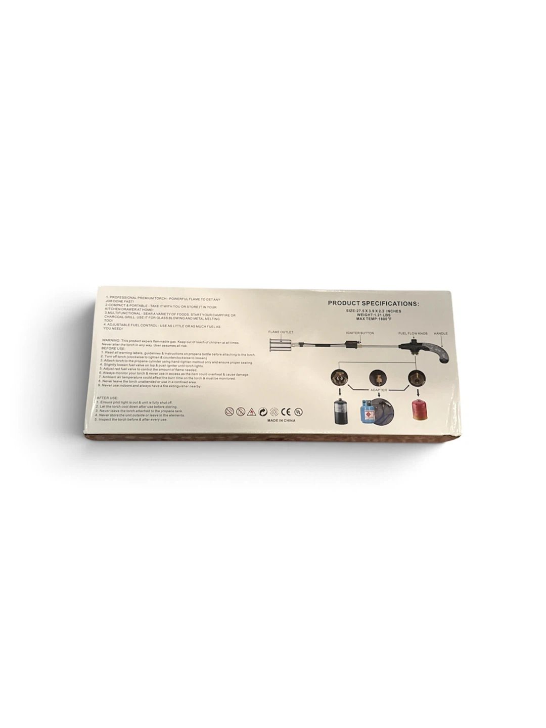 Multi-Use Propane Torch GF-8016 - photo 3