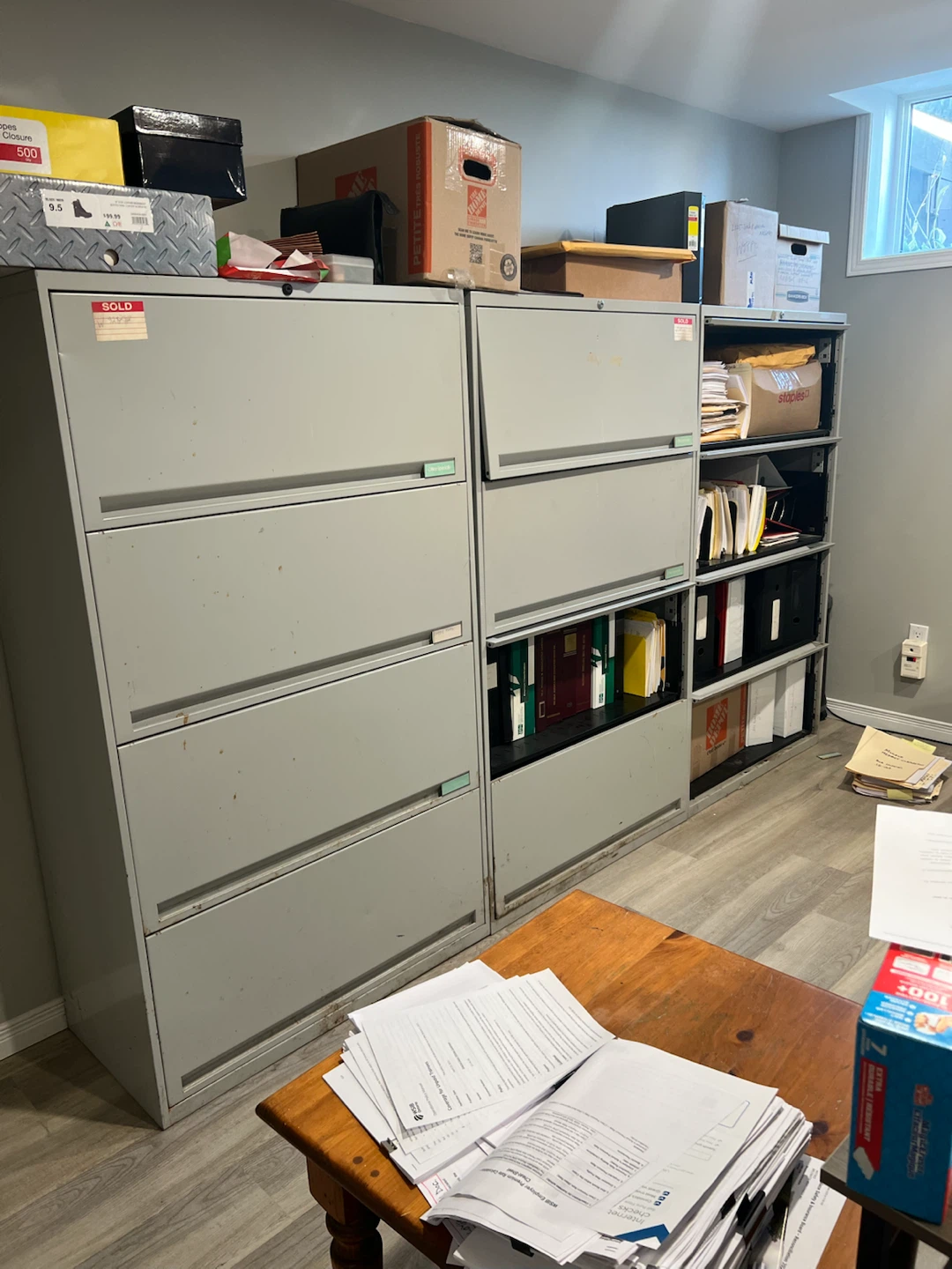 Assorted Metal Filing Cabinets - photo 2
