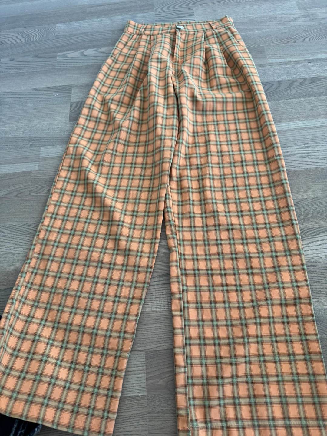 Thailand Designer’s Plaid Wide Leg Trousers - photo 2
