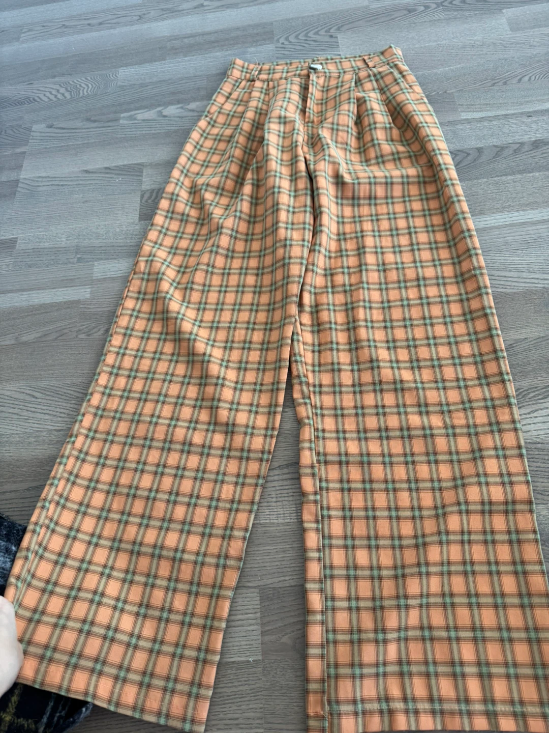 Thailand Designer’s Plaid Wide Leg Trousers - photo 3
