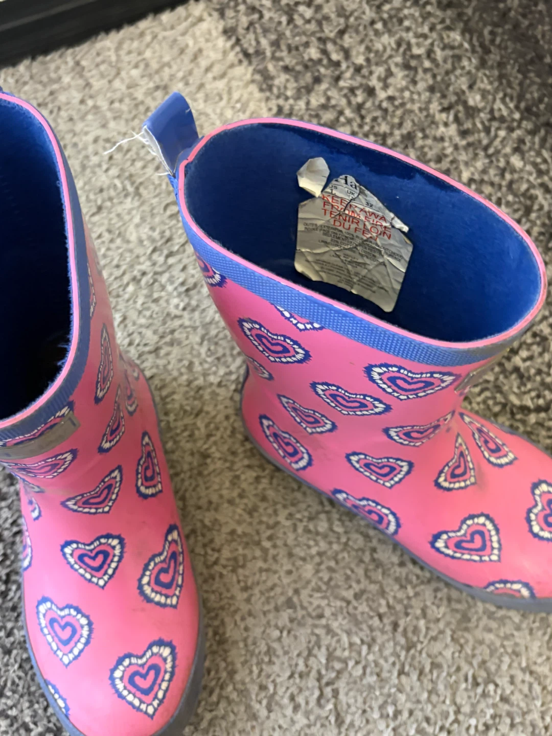 Hatley Kids Rain Boots Size 1 - photo 4