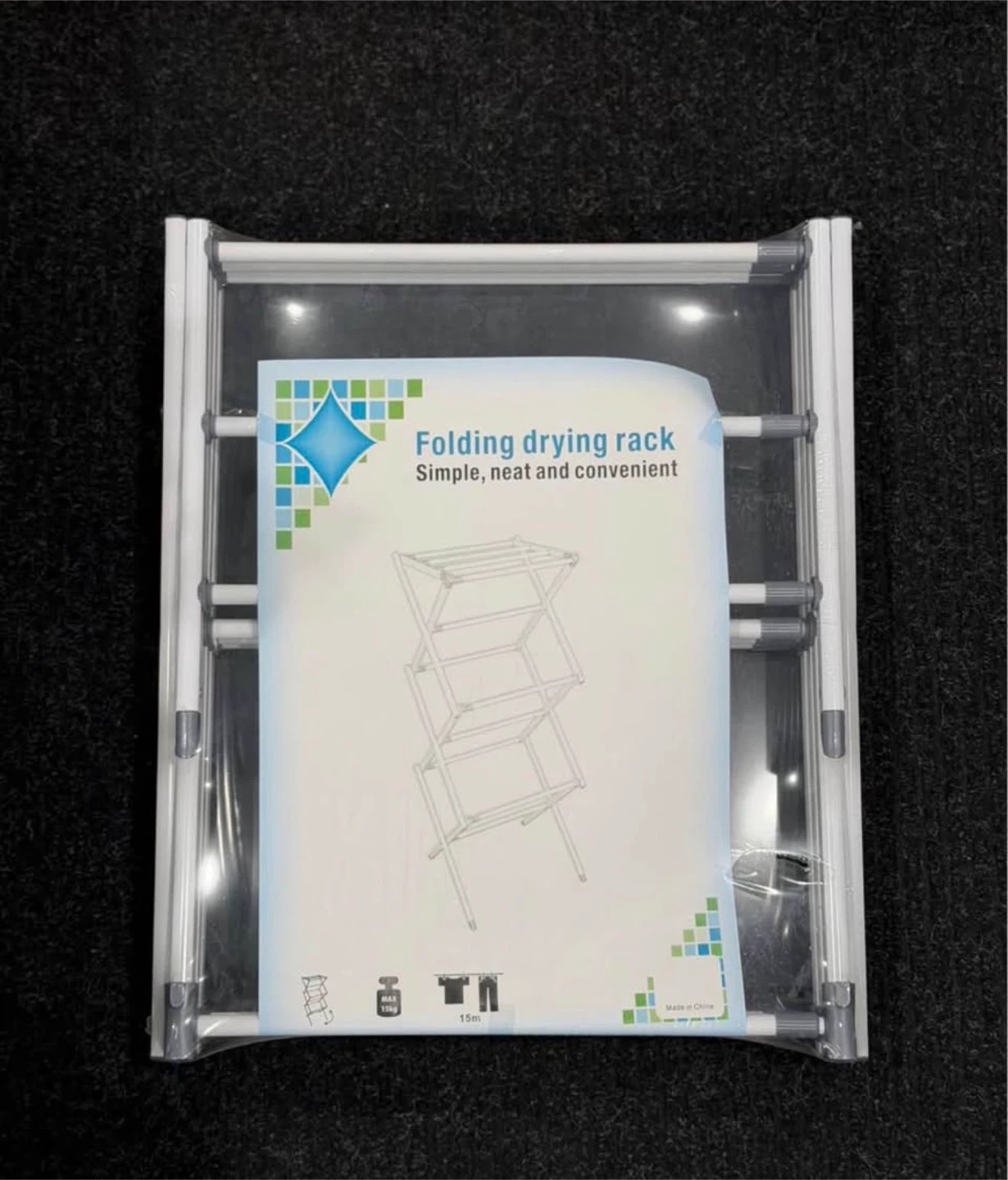 Stanz Large Expandable Clothes Drying Rack - photo 4