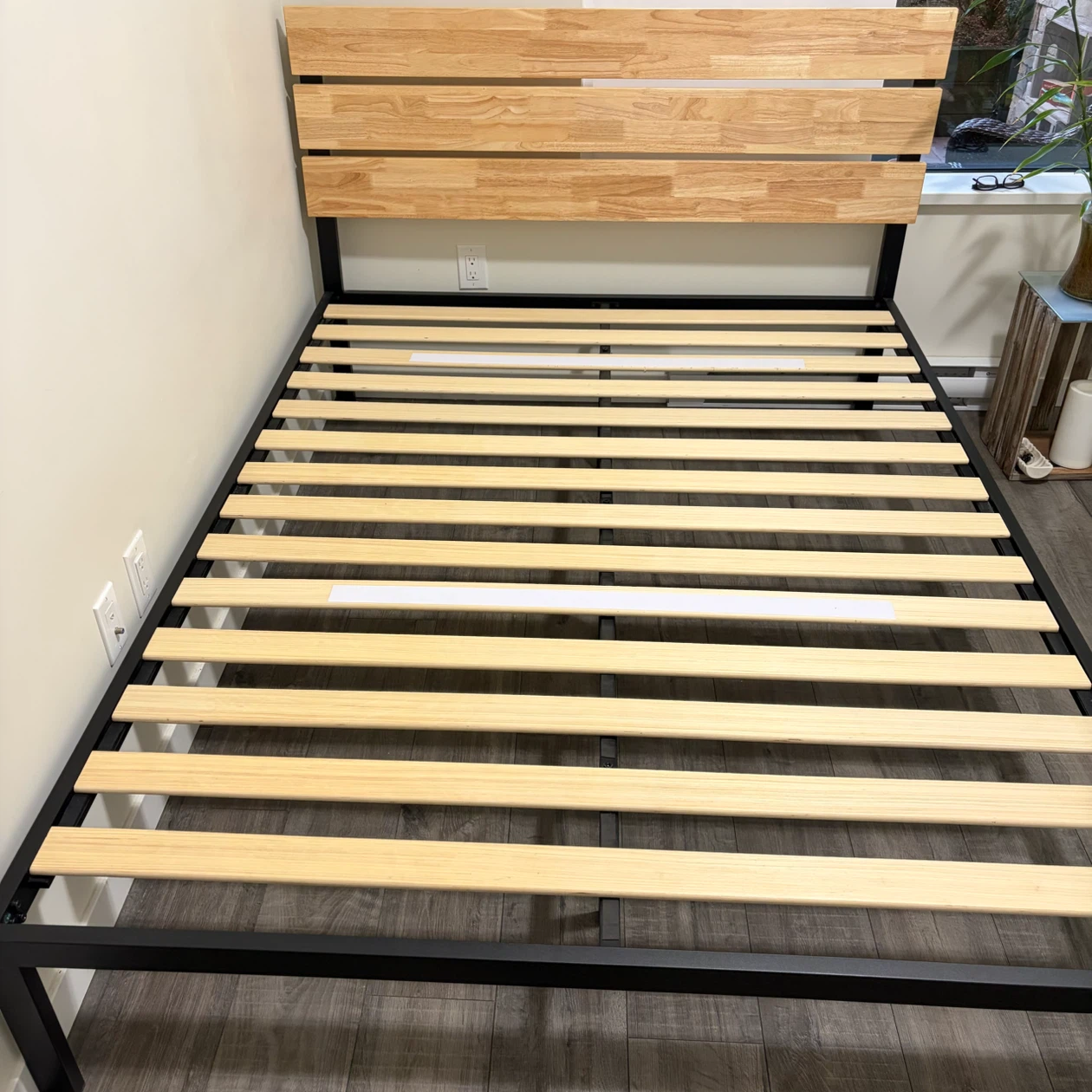 Queen bed frame
