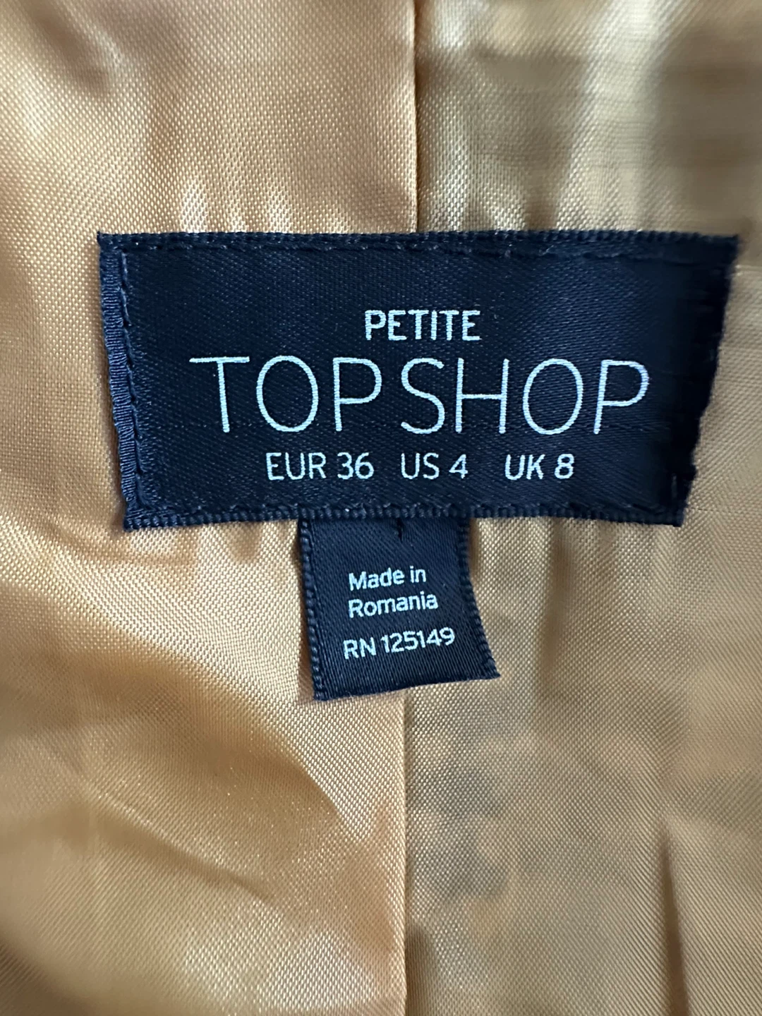 Topshop Petite Plaid Coat - photo 3
