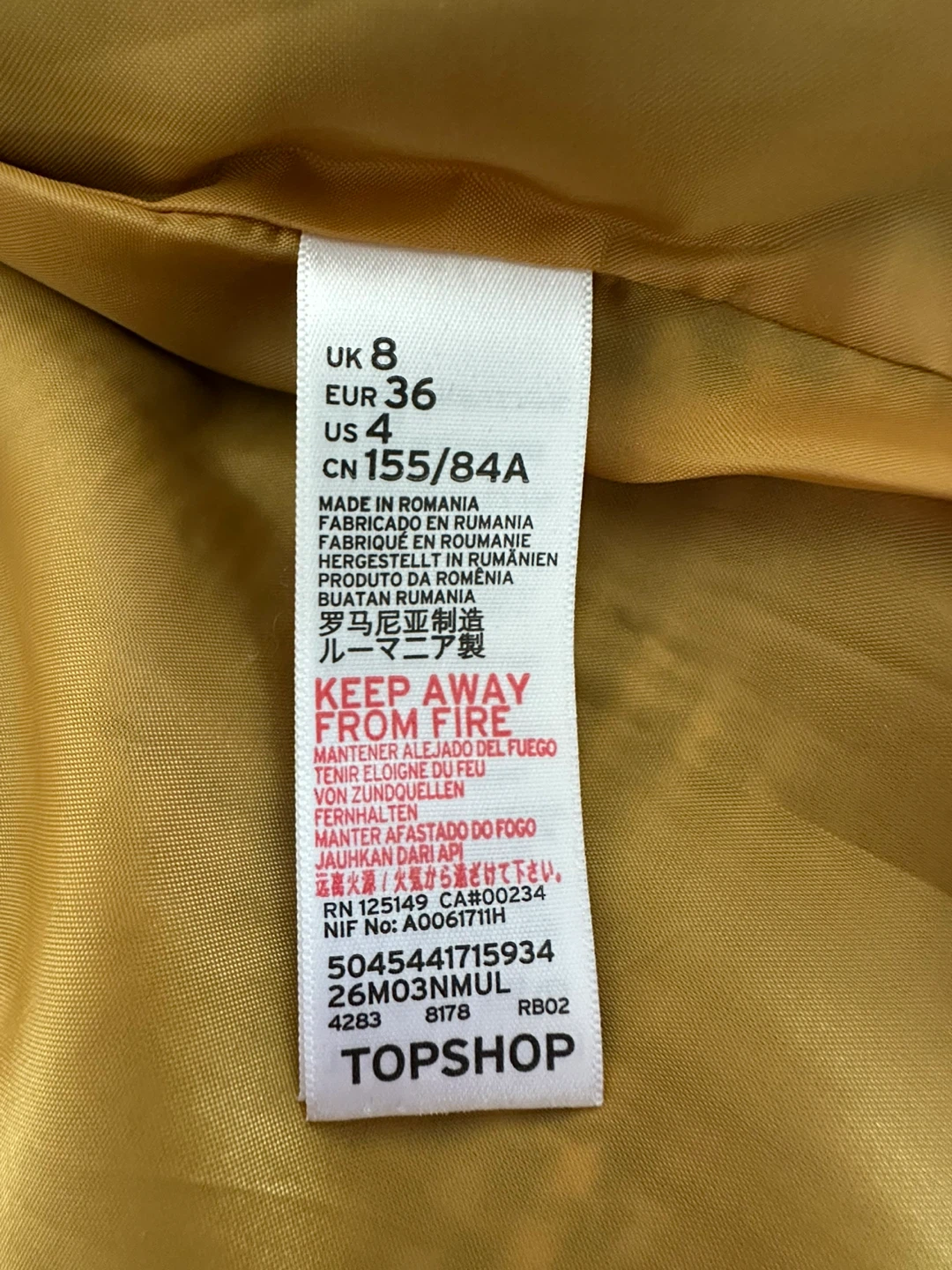 Topshop Petite Plaid Coat - photo 4