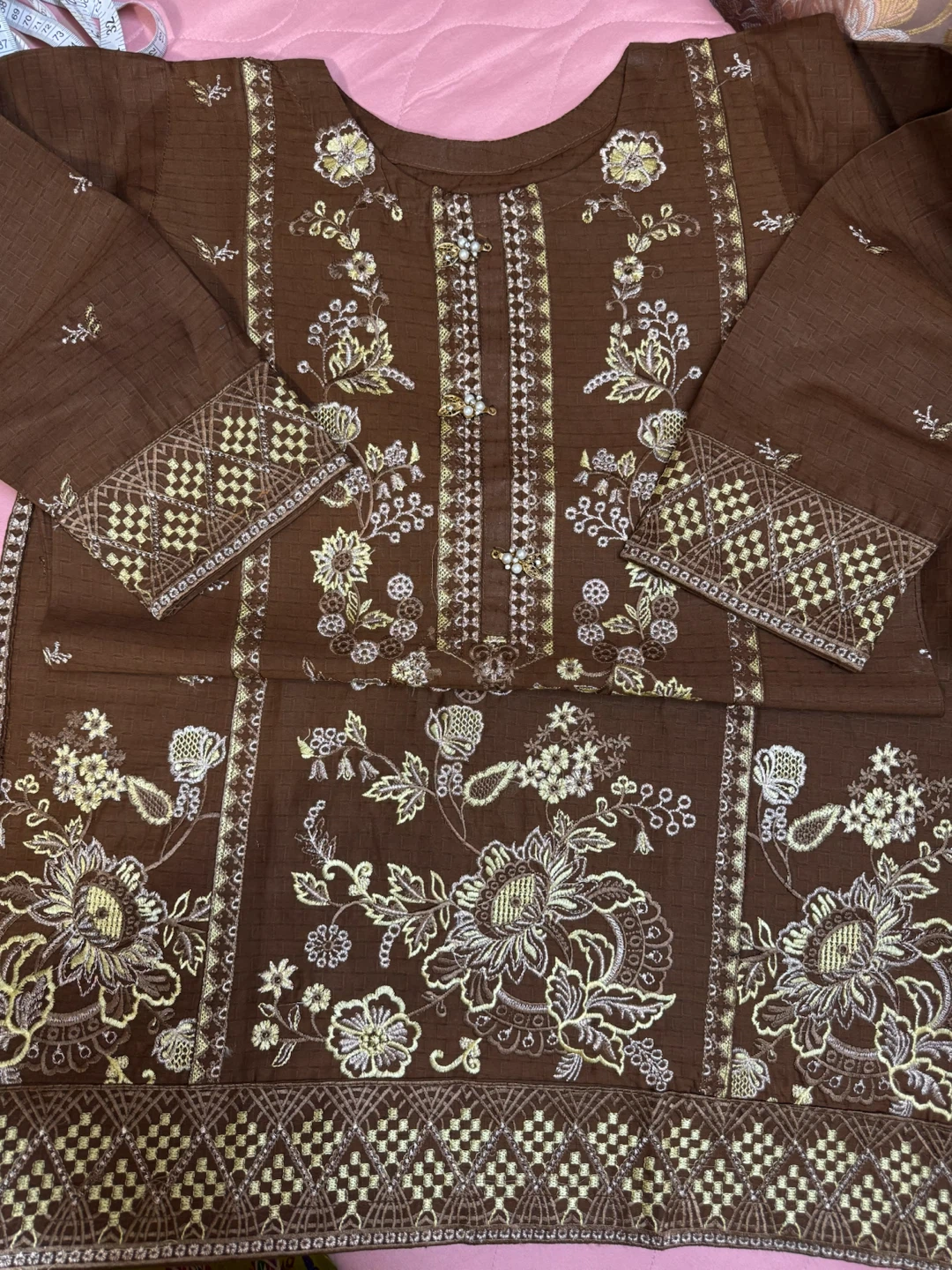 Cotton embroidered kurti/top - photo 3